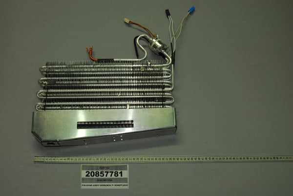 Fin Evap.Assy/366M(Multi Soket)260Mm