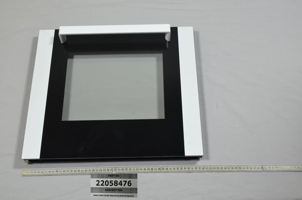 Main Oven Door Group(56,Side-Op,Black)