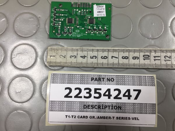 T1-T2 Card Gr./Amber-T Series-Vel