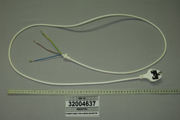 Power Cable 180Cm/White/Britain