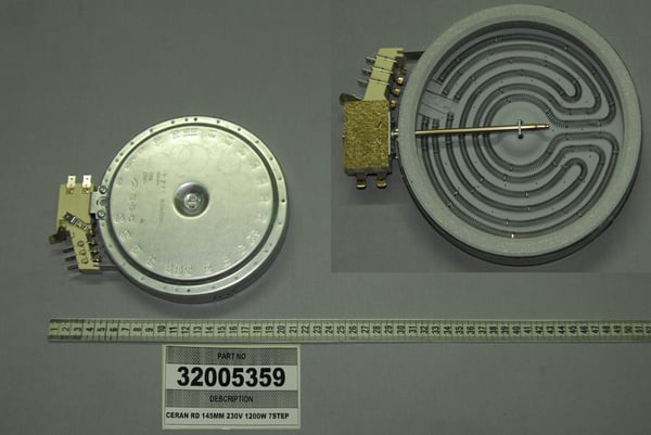 Ceran Rd 145Mm 230V 1200W 7Step