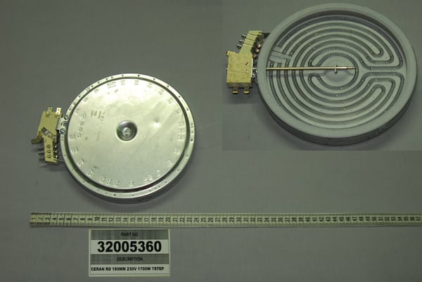 Ceran Rd 180Mm 230V 1700W 7Step