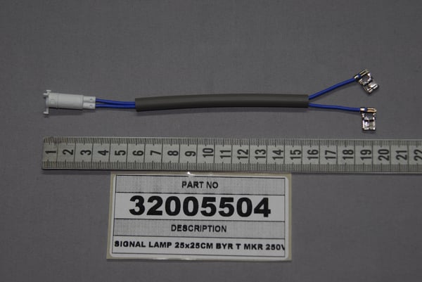 Signal Lamp 15X15Cm Byr T Mkr 250V Anl