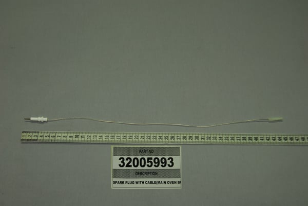 Spark Plug With Cable Main Oven Burne