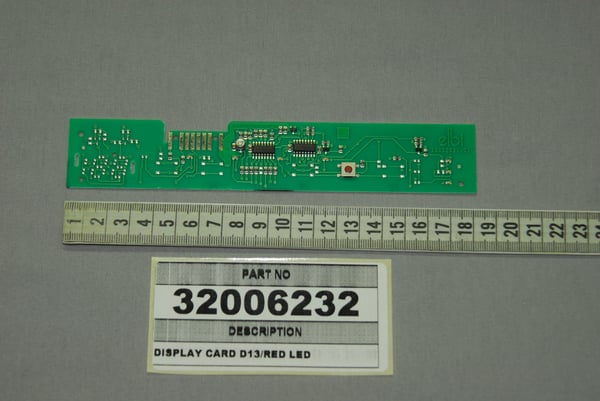 Display Card D13/Red Led