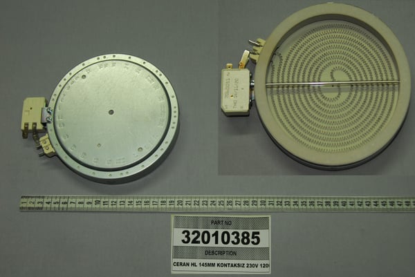 Ceran Hl 145Mm Kontaksiz 230V 1200W
