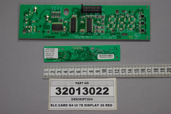Elc.Card G4 Ui Disp.26 Red