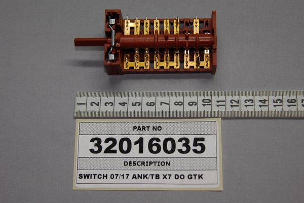 Switch Built In/Fs Main Oven Gtk