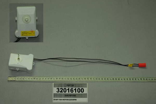 Evap Fan Motor/2200Rpm
