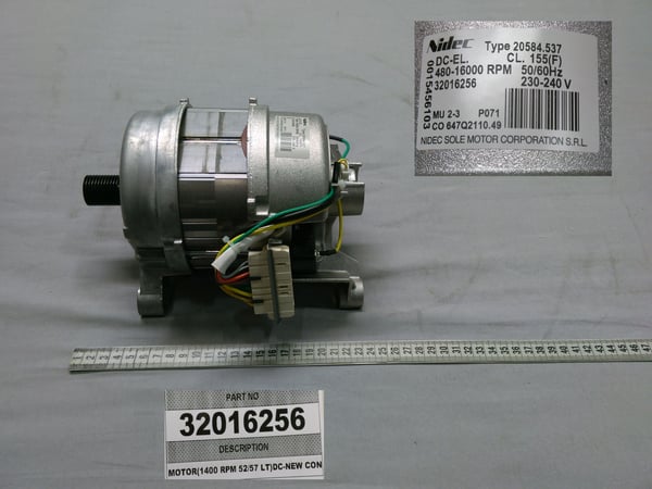 Motor(1400 Rpm 52/57 Lt)Dc-New Connector