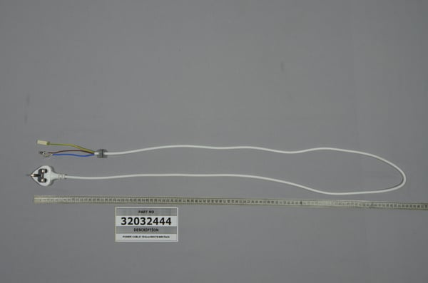Power Cable 165Cm/White/Britain