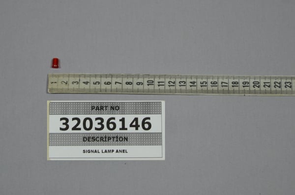 Signal Lamp Lens Red 6Mm Anel