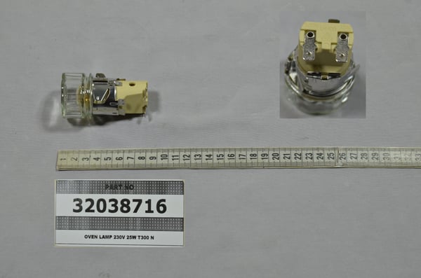 Oven Lamp 230V 25W T300 N