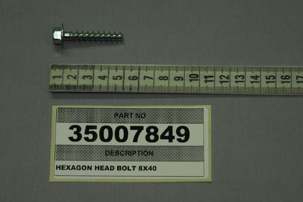 Hexagon Head Bolt 8X40