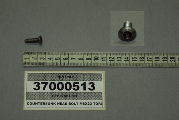 Bolt,Thb,M6X22,T30,Inox