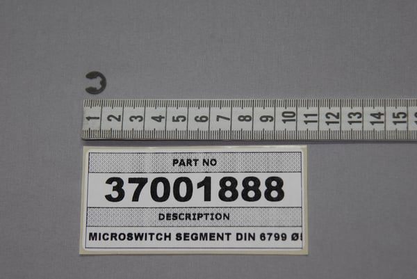 Microswitch Segment Din 6799 �5/Tur