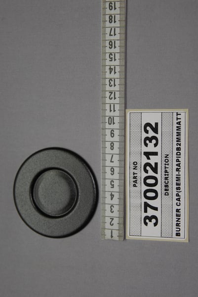 Burner Cap Semi Rp. Brnr/Notched/Mat/Sab