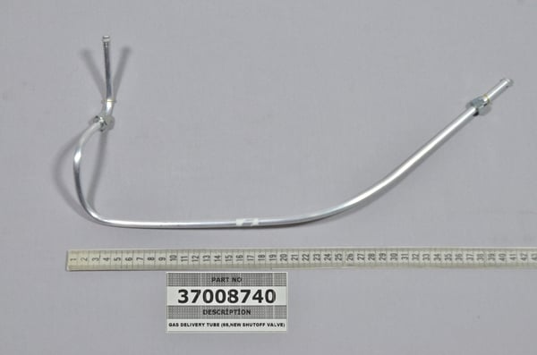 Gas Delivery Tube (66,New Shutoff Valve)