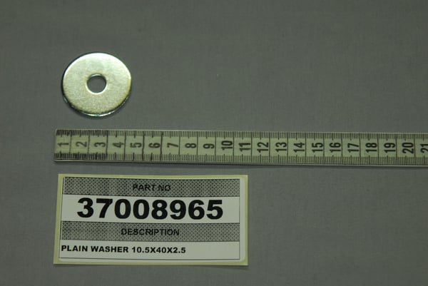 Washer,Duz,10.5X40X2.5,St,A3B