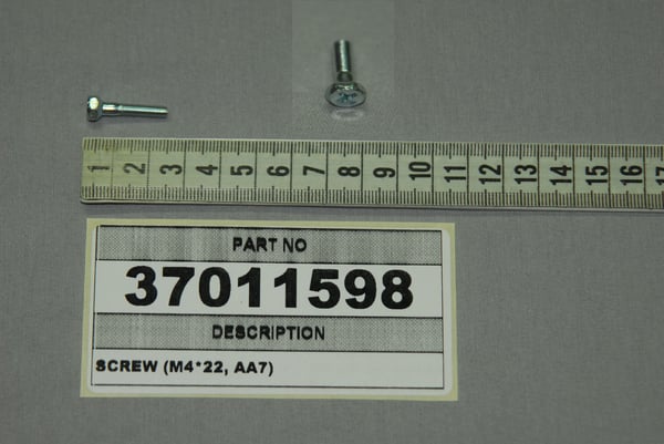 Screw,M,Yakhb,4X22,F,St,A3S