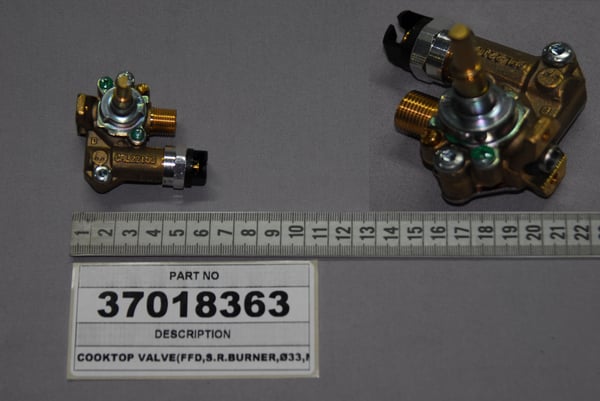 Cooktop Valve(Ffd,S.R.Burner,�33,Ng,C)