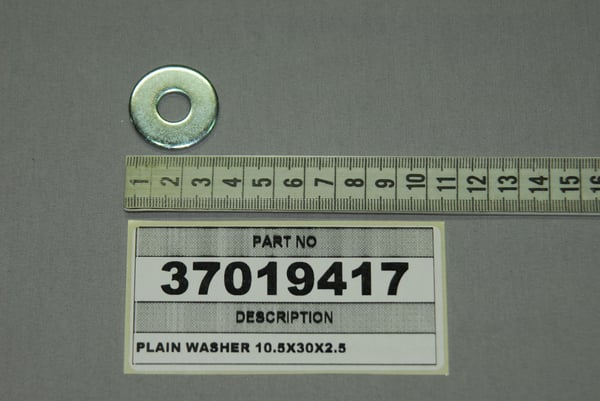 Washer,Duz,10.5X30X2.5,St,A3B