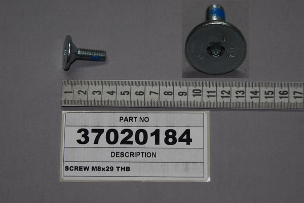 Countersunk Head Bolt 8X29 Torx