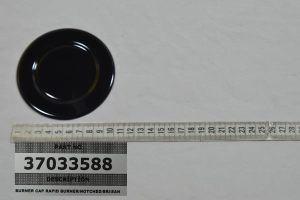 Burner Cap Rapid Burner/Notched/Bri/San