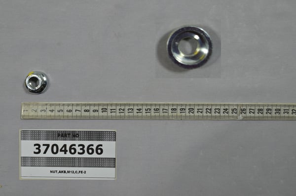 Nut,Hex,M12,C,Fe-2