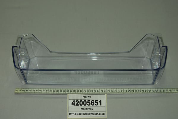 Bottle Shelf/140Bxd(Transp.-Blue)
