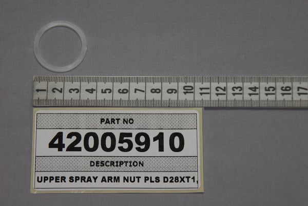 Upper Spray Arm Nut Pls D28Xt1,2