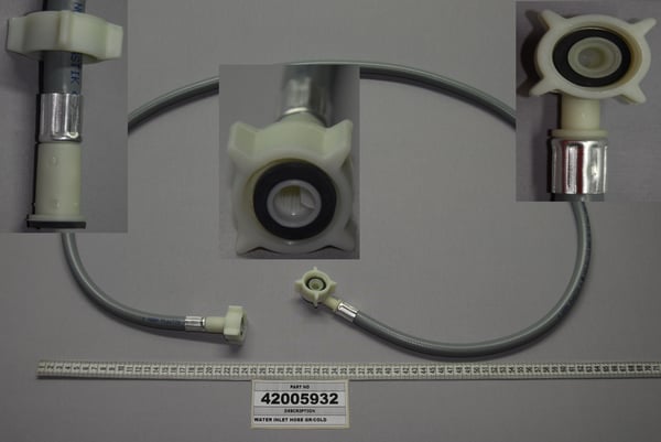 Water Inlet Hose Gr/Cold