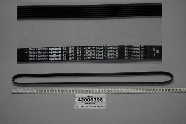 Belt(1200/1400/1600 Rpm 52/57)Alva