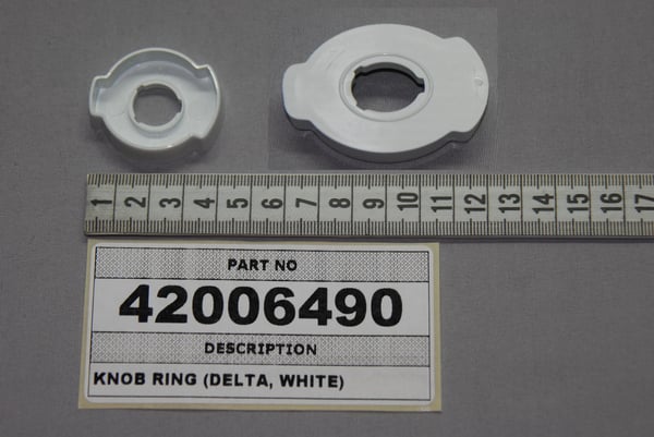 Knob Ring (Delta, White)