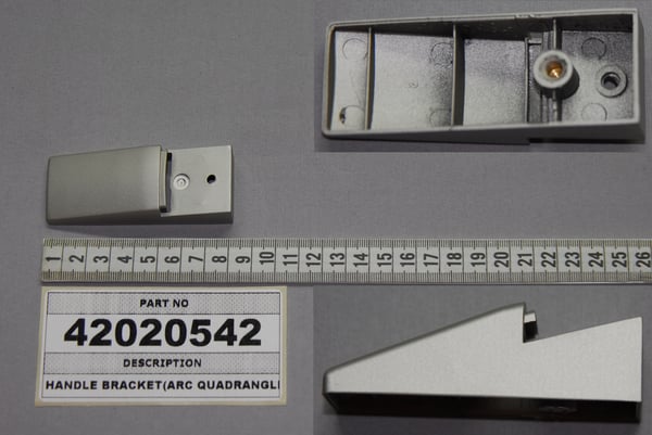 Handle Bracket(Arc Quadrangle,Matte Inox