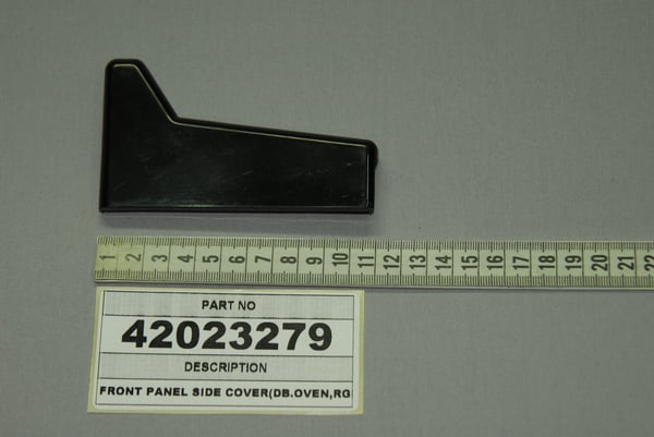 Front Panel Side Cover(Db.Oven,Rght,Blck