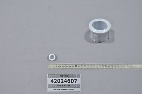Shut-Off Valve Ring (White)