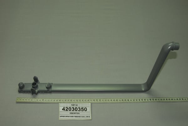 Upper Sprayarm Feeding Can-L Gr-Ral