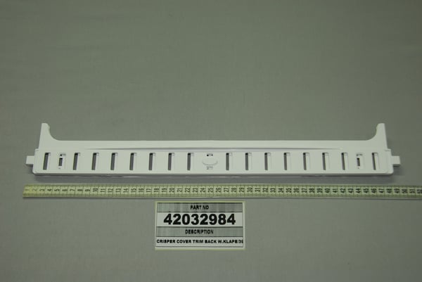 Crisper Cover Trim Back W.Klape/395(S.W)