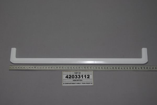 R Compartment Shelf Trim-Front/366 (S.W)