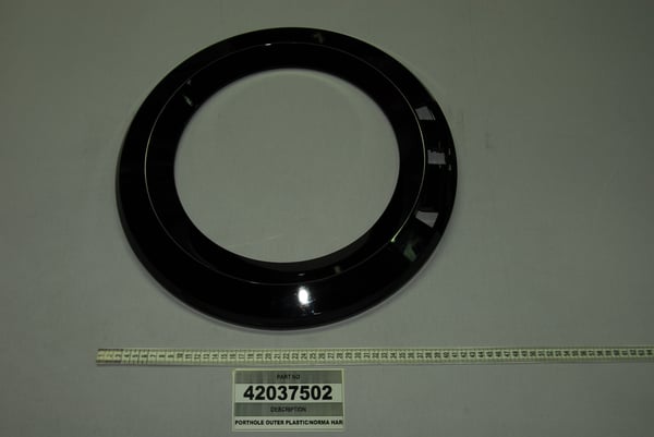Porthole Outer Plastic/Norma Hard-Black