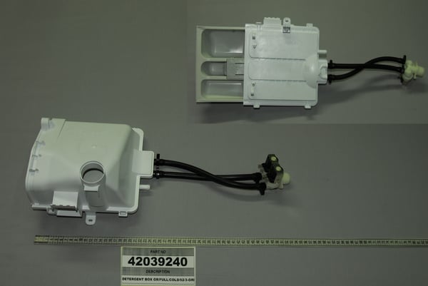 Detergent Box Gr/Full/Cold/52/3-Grey