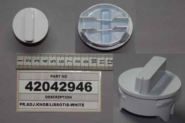 Pr.Adj.Knob/Lissotis-White