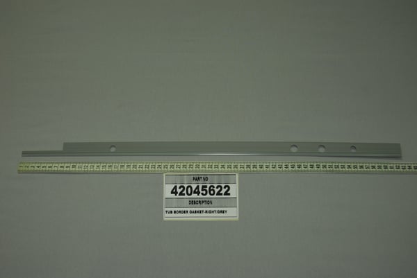 Tub Border Gasket-Right/Grey