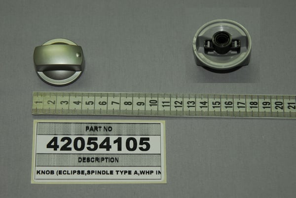 Knob (Eclipse,Spindle Type A,Whp Inox,2P