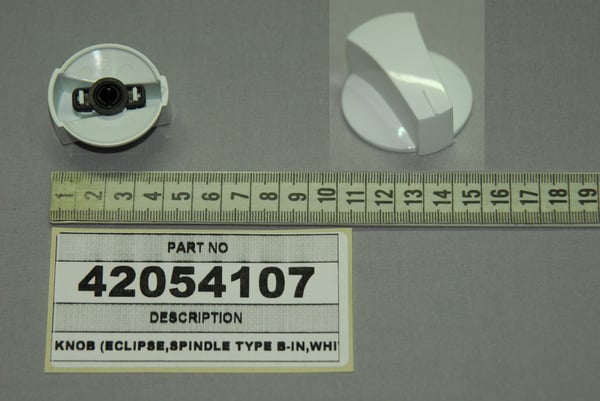 Knob (Eclipse,Spindle Type B-In,White,2P