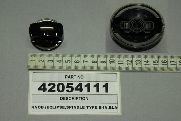 Knob (Eclipse,Spindle Type B-In,Black,2P