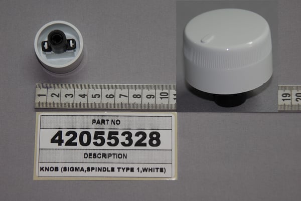 Knob (Sigma,Spindle Type 1,White)