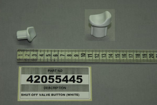 Shut-Off Valve Button (White)