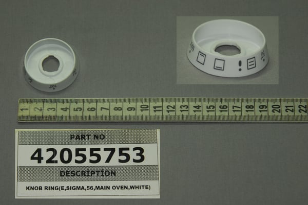 Knob Ring(E,Sigma,56,Main Oven,White)